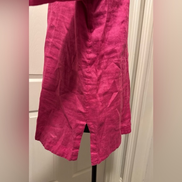 J. Jill Pink 3/4 Sleeve Relaxed Tunic - Picture 4 of 8
